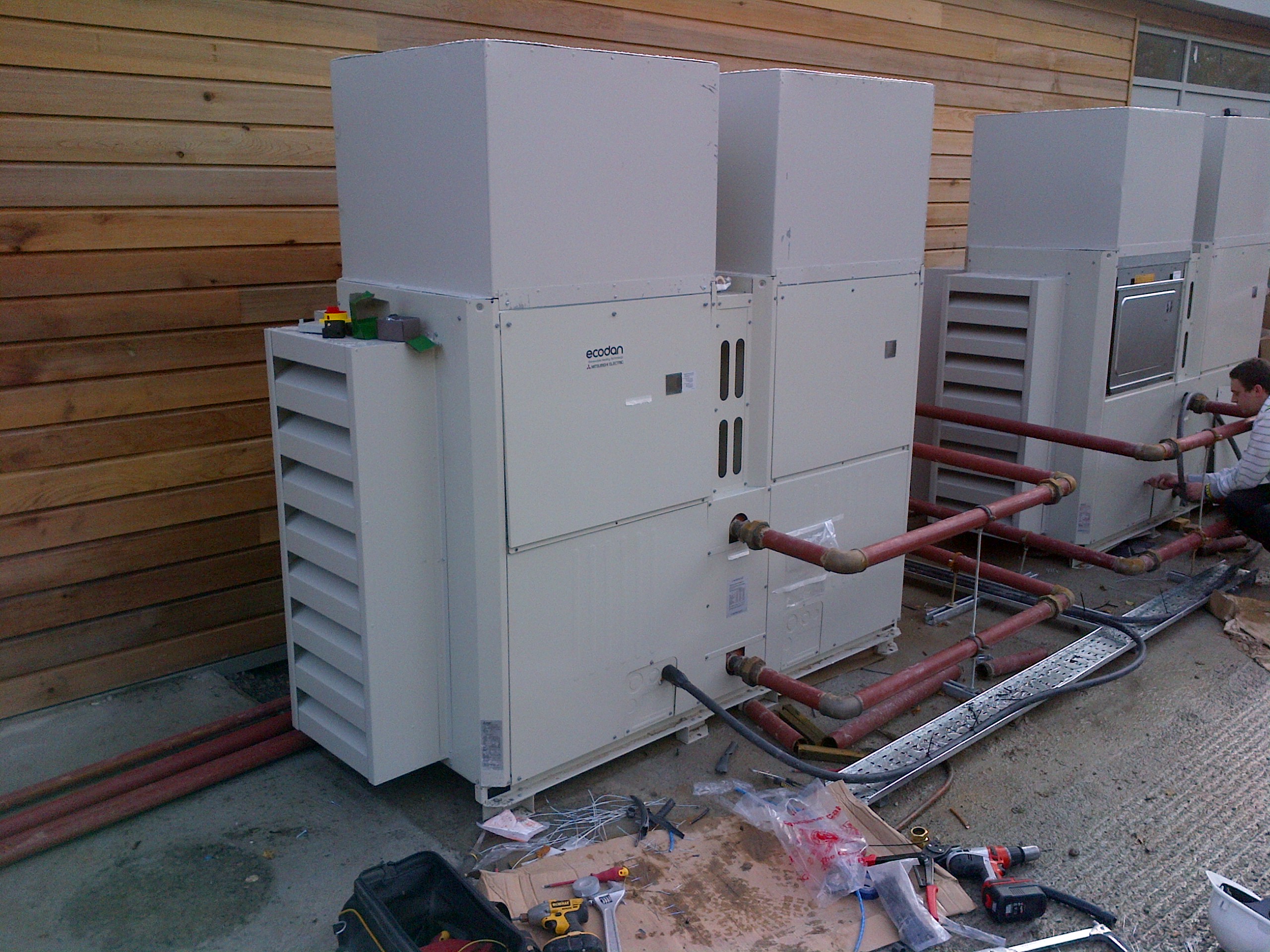 Kits fitted to CAHV units